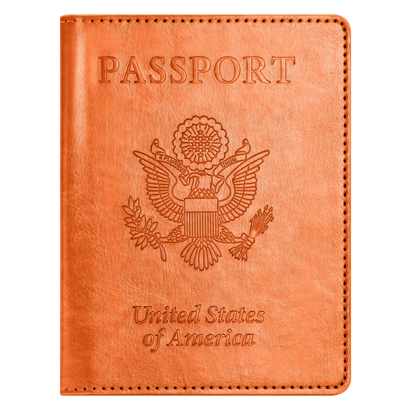 Eoehro Passport Holder for Travel Essentials, Passport Wallet Cover Case for Travel Must Haves Accessories,Passport Book Holders for Women and Men(light blue)